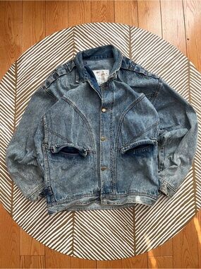 Club Soda Vintage Jean Jacket (L)